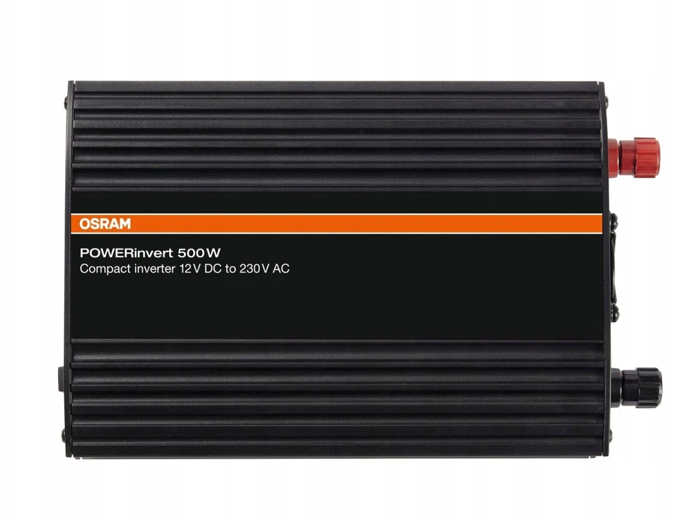 Przetwornica Osram Powerinvert 500W DC/AC Inverter 12V iki 230V