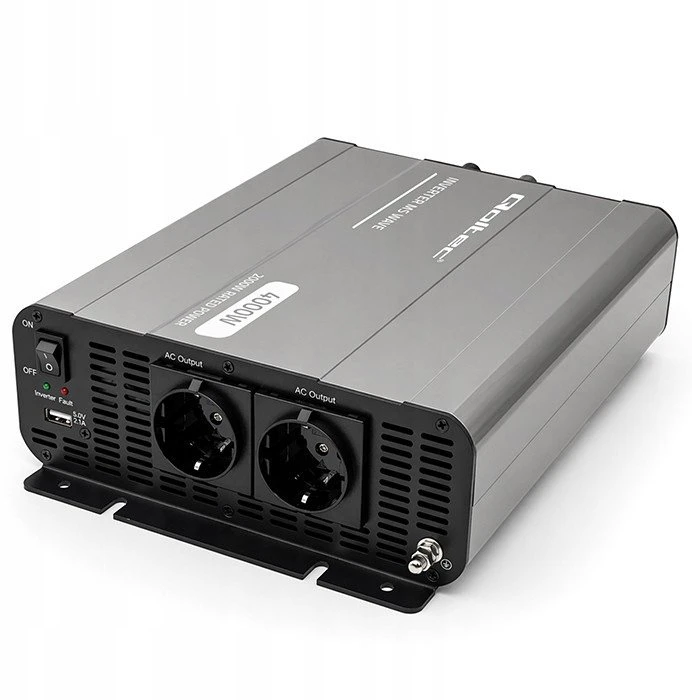 Qoltec MS Wave | 12 V - 230 V | 2000/4000 W | USB