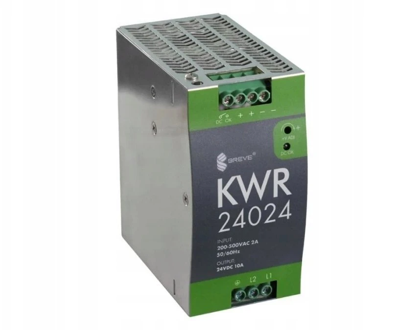 Silentiumpc Breve MAITINIMO ŠALTINIS IND.KWR 24024 230-400/24VDC 10A