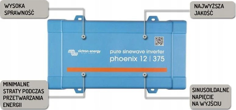 Victron Energy Feniks 12/500 VE Schuko keitiklis su tiesiogine Schuko jungtimi
