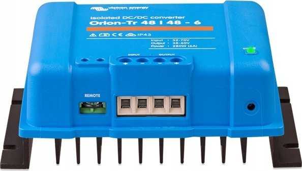 „Victron Energy“ įkroviklis „Victron Energy Orion-Tr 48/48-6A“ (280W)