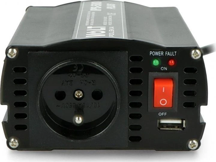 Inverteris Volt IPS-500 Plus - 12VDC/230VAC 350/500W