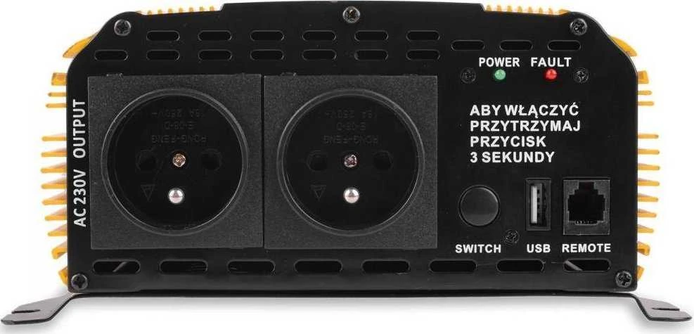KONVERTERIS VOLTAS POLSKA SINUS PLUS 1200 24V / 230V 600/1200W