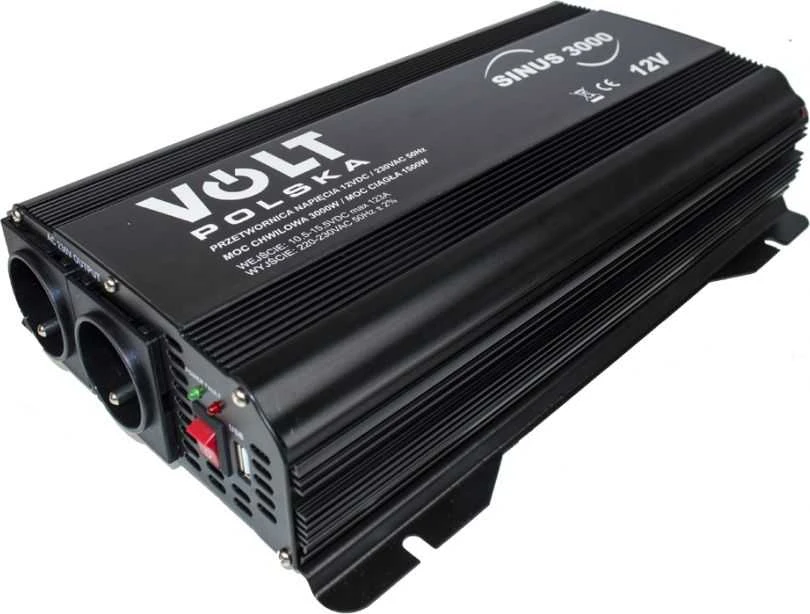 Volt Įtampos keitiklis SINUS PLUS 3000 12/230V + pultelis