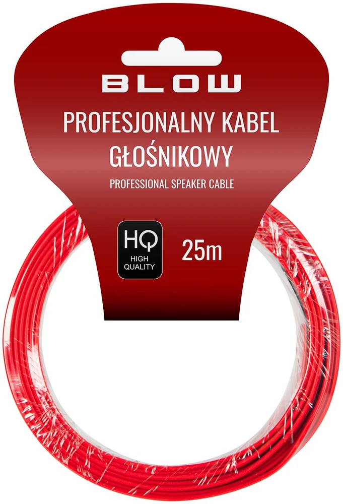 Blow garsiakalbių laidas ritėje, 25 m