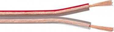 Goobay Cable Garsiakalbio Kabelis Skaidrus CU - Kabelio ilgis 100 m