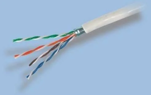Emitter Net FTP (F/UTP) Cat.5e 350MHz kabelis, 4x2x24 AWG laidas, PVC