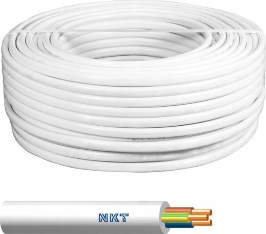 Nkt Spoka Akcyjna NKT YDY kabelis 3x1.5 żo 450/750V /100m/
