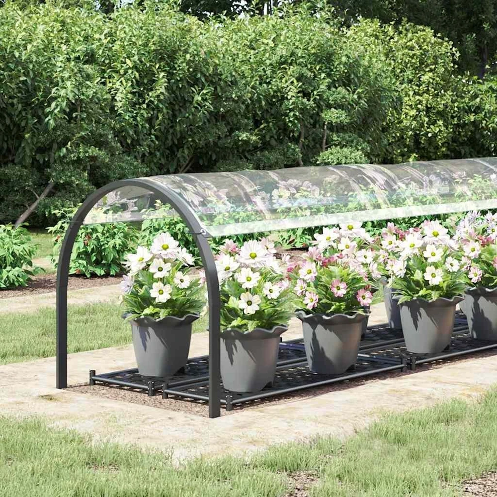 Skaidrus brezentas su ąselėmis 1x5 m PVC