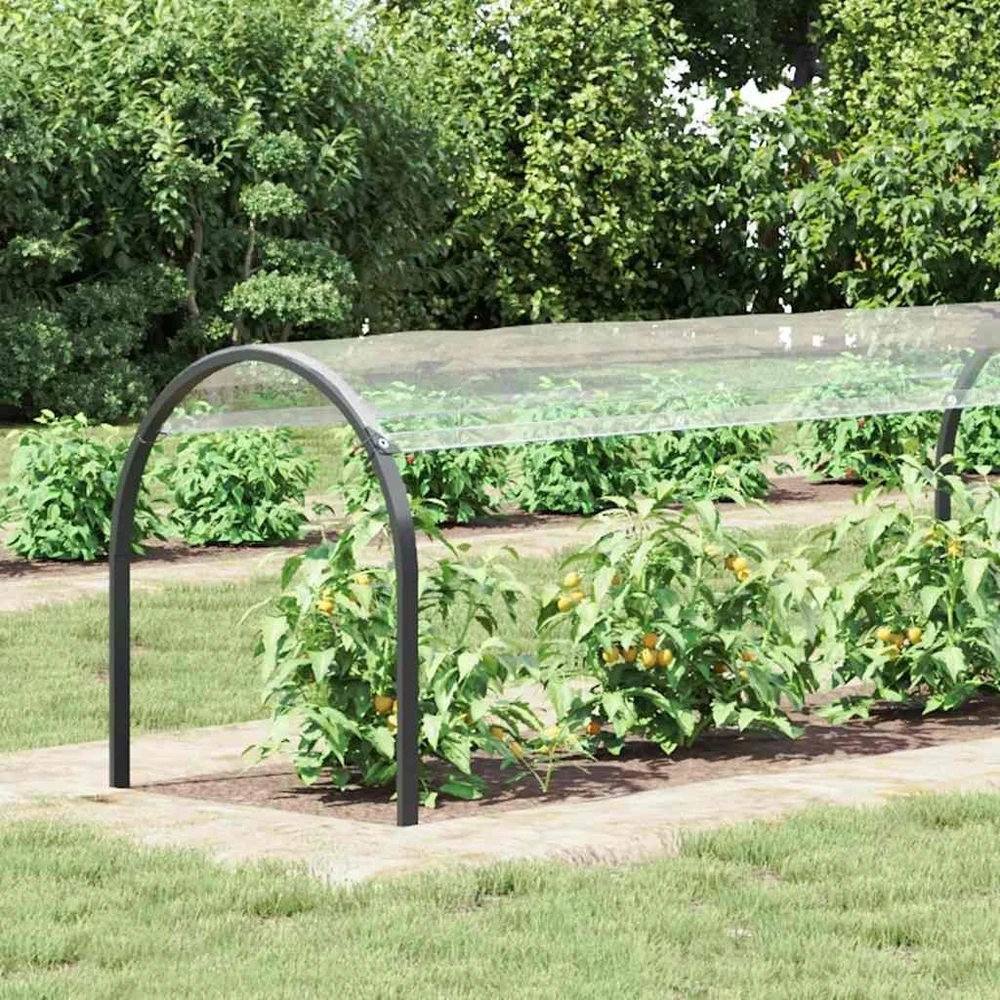 Skaidrus brezentas su ąselėmis 1x6 m PVC
