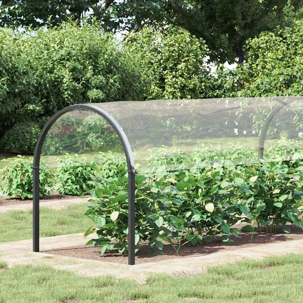 Skaidrus brezentas su ąselėmis 2x12 m PVC