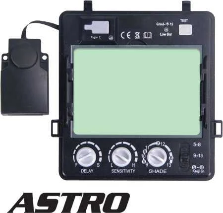 Toya Sa Poland Automatiškai tamsėjanti suvirinimo kaukė / skydelis | ASTRO TRUE (YT-73930)