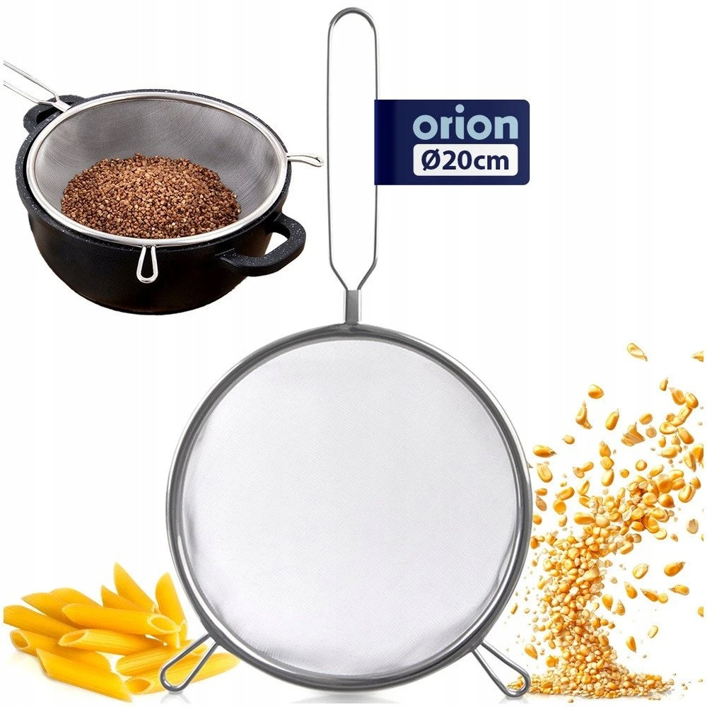Przydasie Orion Virtuvinis sietelis 20 cm Nerūdijančio plieno