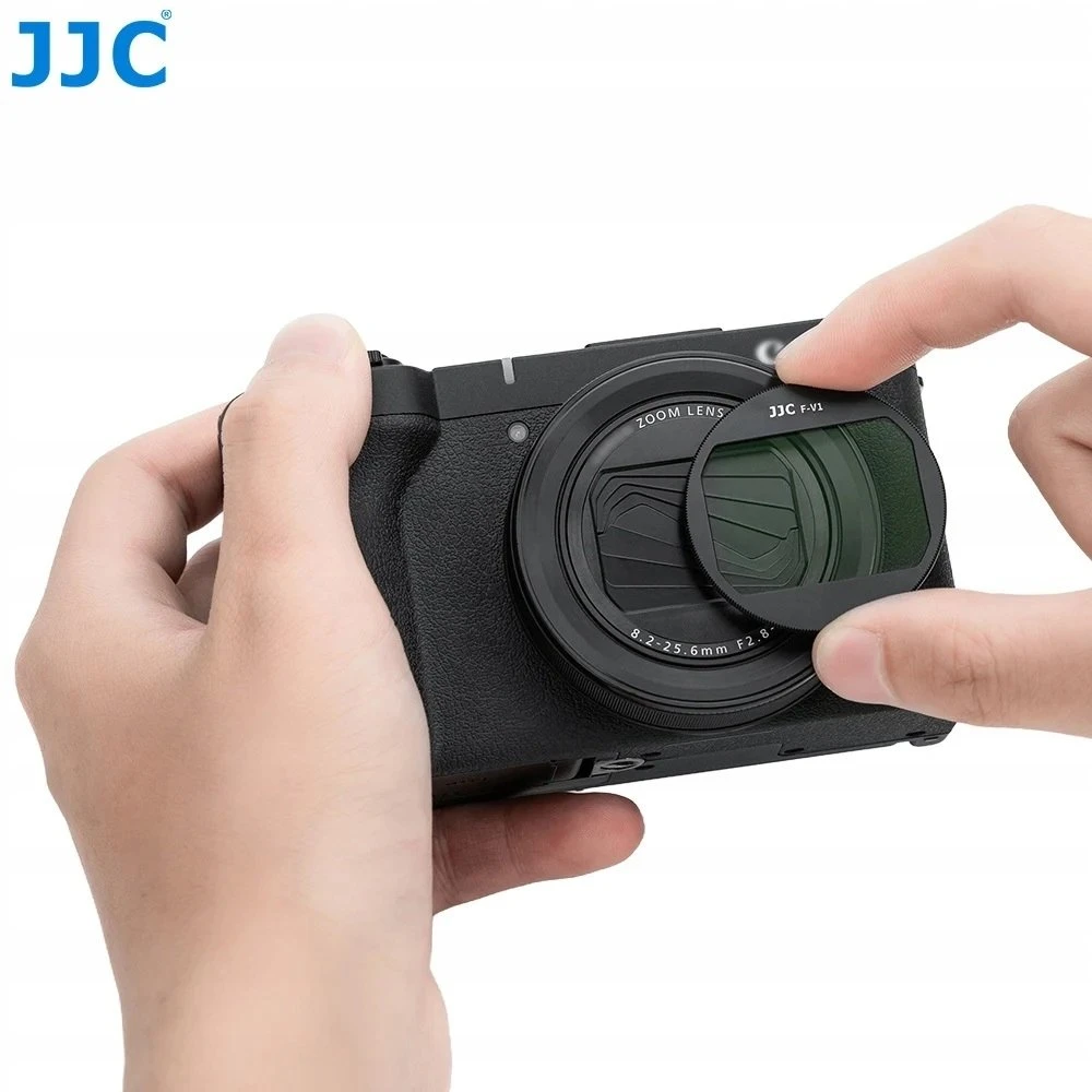 Kameros filtras - JJC F V1 L39 Ultra Slim Multi Coated UV filtras Canon PowerShot V1