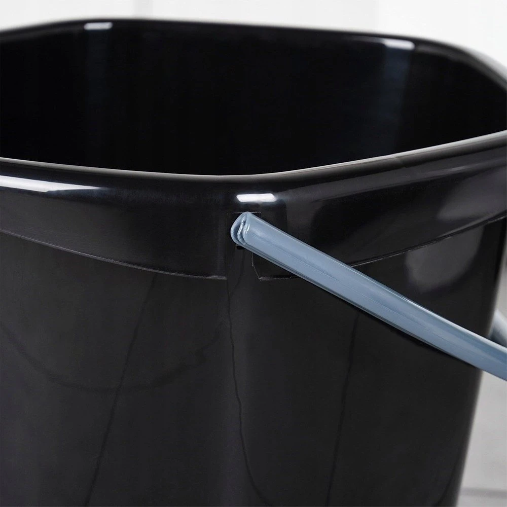 Barzdaskutė PSB Vilde Plastikinis Kibiras 14 L Juodas