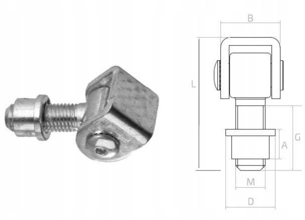 PSG 61.001 privirinamas vyris - M16 sriegis