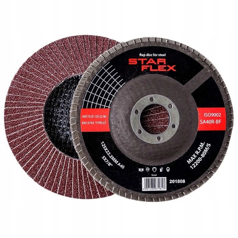 PSG Star Flex STAL T29 125-22 grūdėtumas 80 TLS1252280
