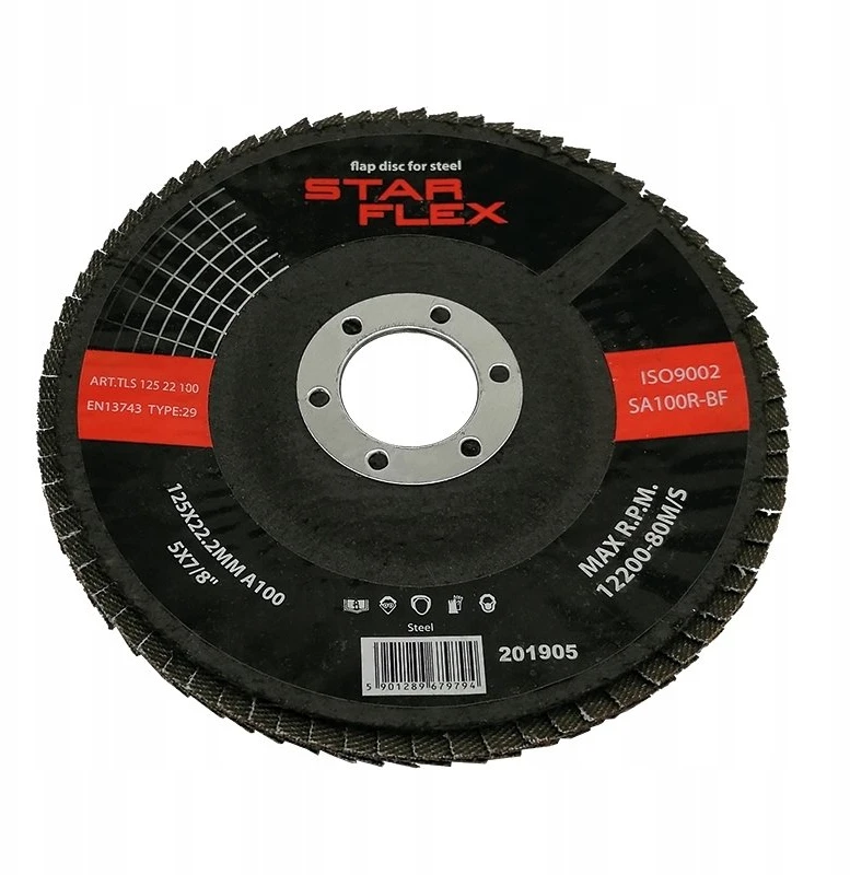 PSG Star Flex STAL T29 125-22 grūdėtumas 80 TLS1252280