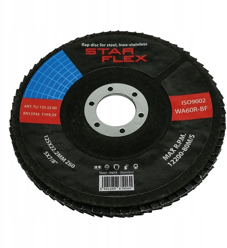 PSG Star Flex STAL T29 125-22 grūdėtumas 80 TLS1252280