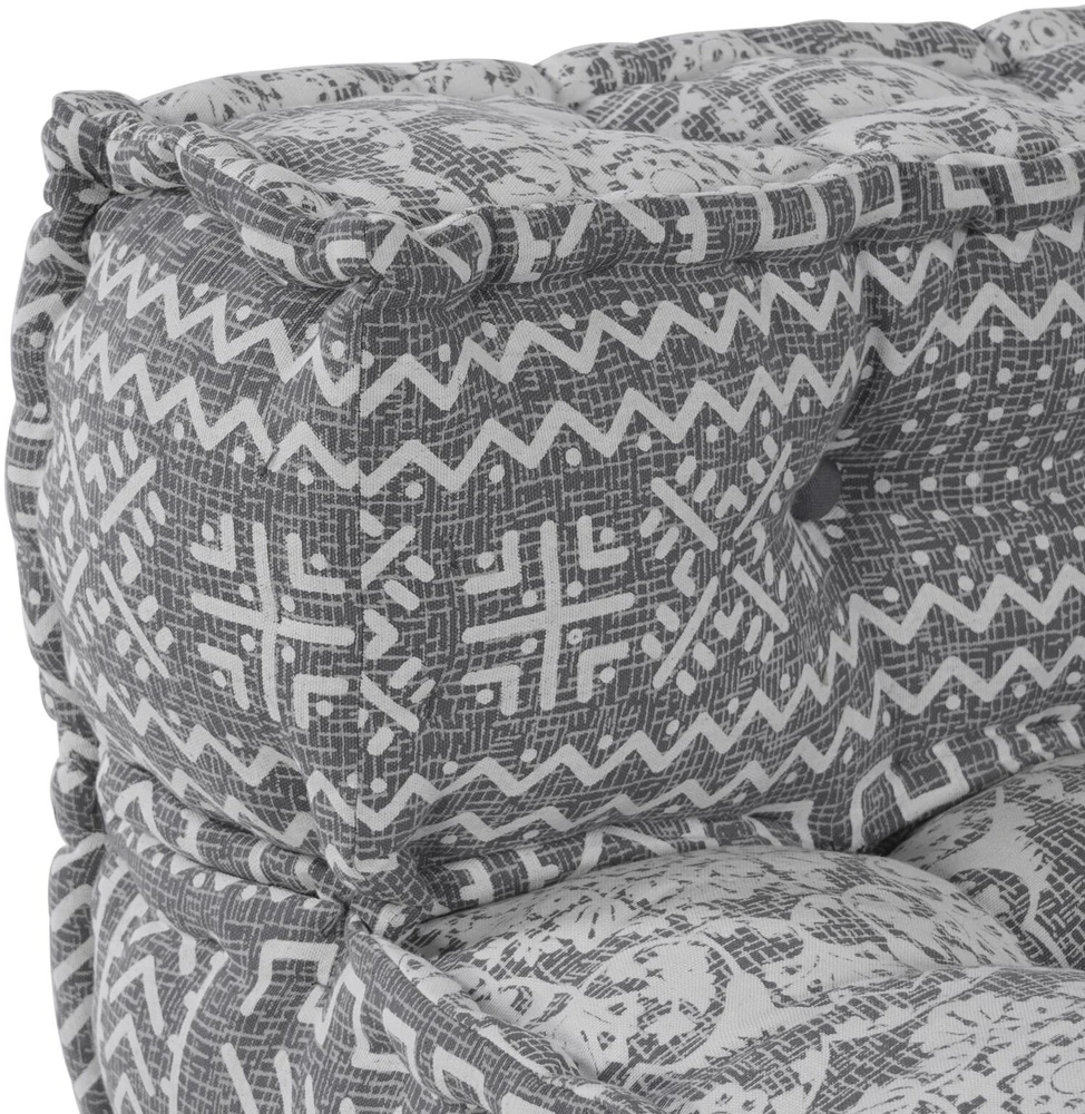Modulinė sofa Audinys Šviesiai pilka 70 x 70 x 56 cm