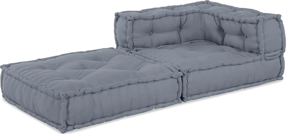 Modulinė sofa Audinys Pilka 70 x 70 x 56 cm