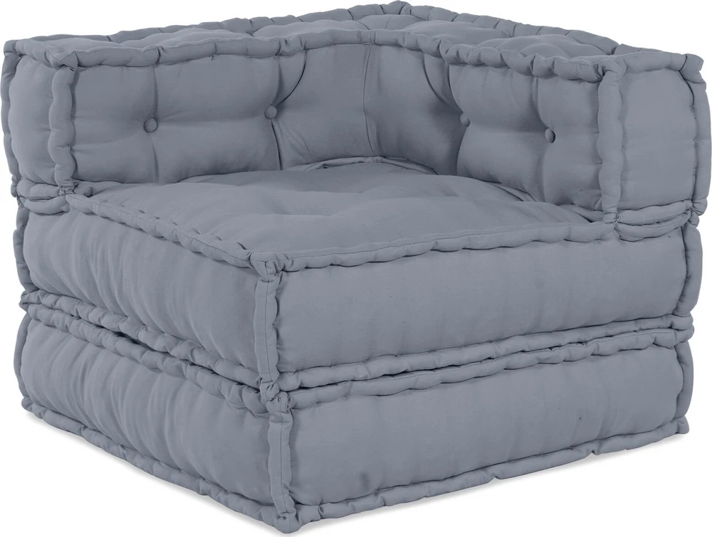 Modulinė sofa Audinys Pilka 70 x 70 x 56 cm
