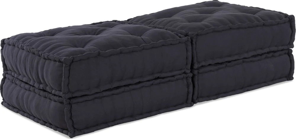 Modulinė sofa 2 pcs Antracitas 70 x 70 x 36 cm audinys 3315070
