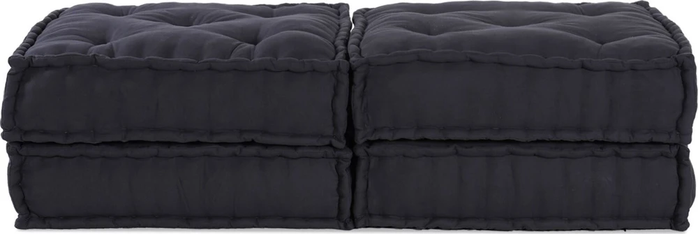 Modulinė sofa 2 pcs Antracitas 70 x 70 x 36 cm audinys 3315070