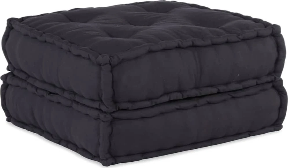Modulinė sofa, antracito spalvos, 70x70x36 cm, audinys