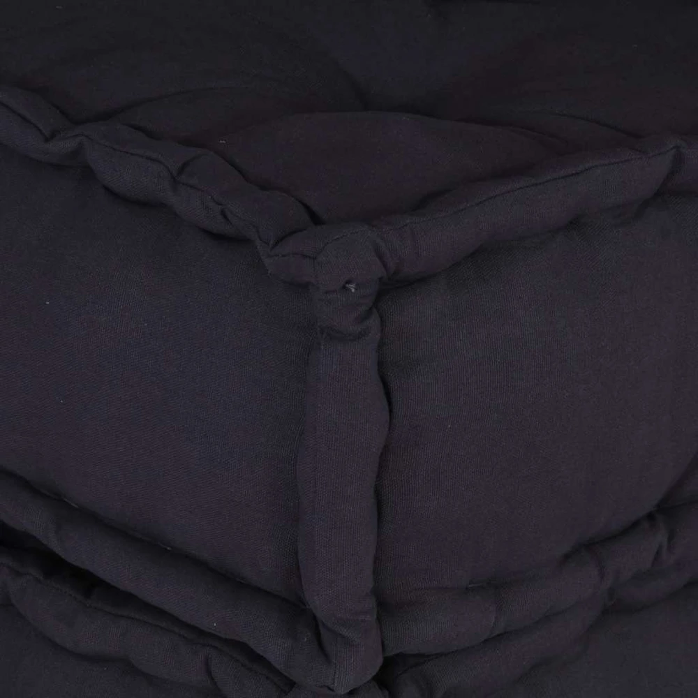 Modulinė sofa, antracito spalvos, 70x70x54 cm, audinys