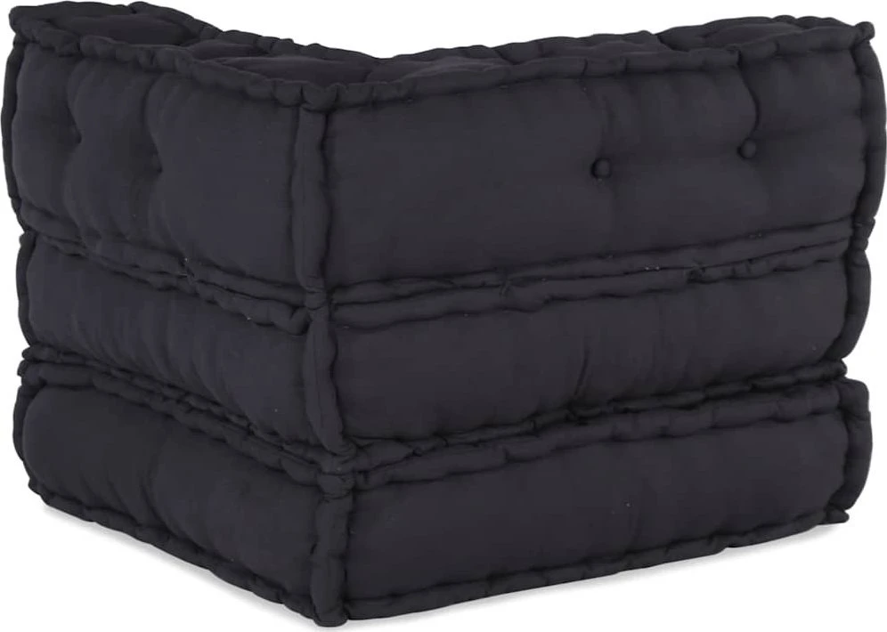 Modulinė sofa, antracito spalvos, 70x70x54 cm, audinys