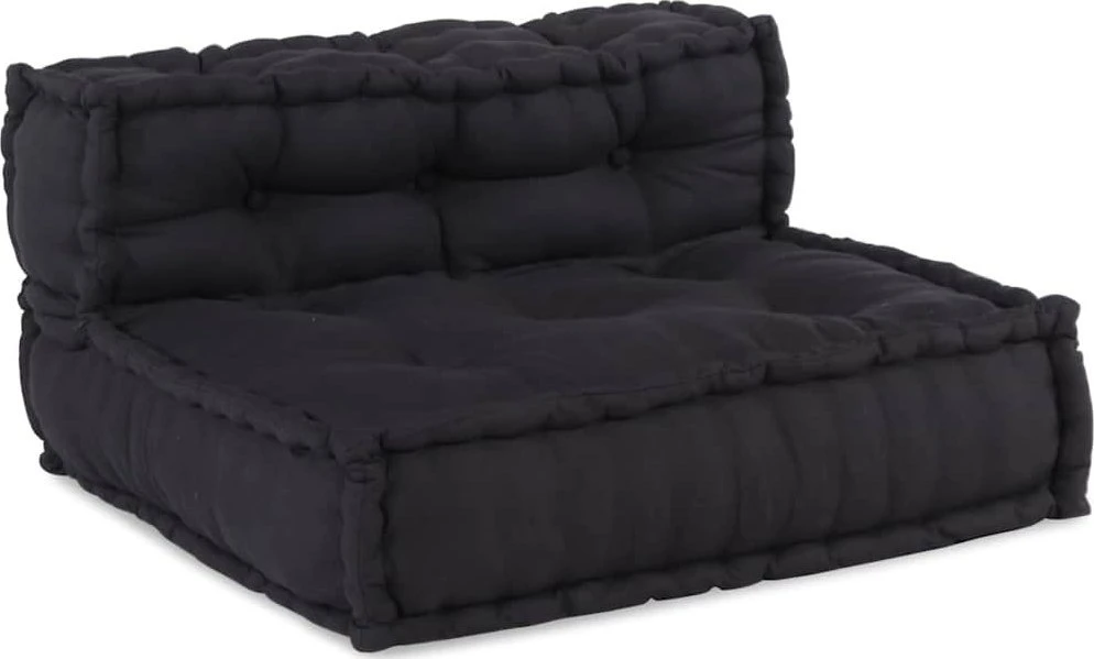 Modulinė sofa, antracito spalvos, 70x70x54 cm, audinys