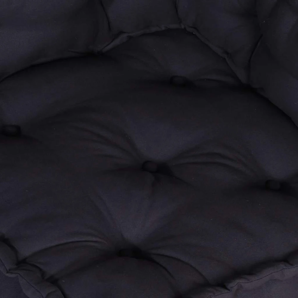 Modulinė sofa, antracito spalvos, 70x70x54 cm, audinys