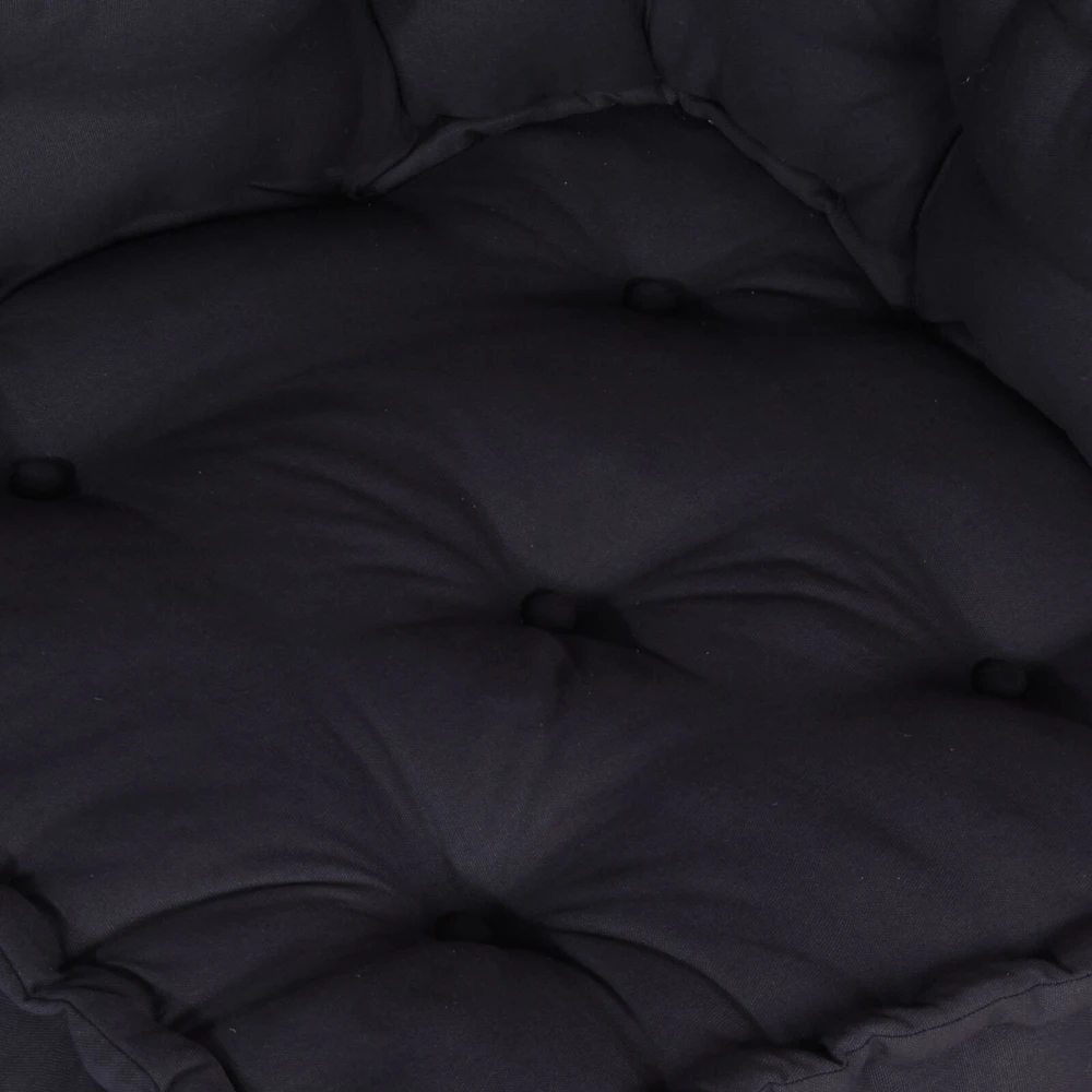 Modulinė sofa 2 vnt. Audinys Antracito 140 x 70 x 56 cm
