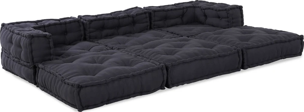Modulinė sofa Audinys Antracito 210 x 70 x 56 cm