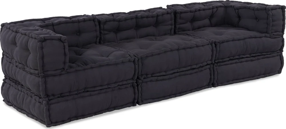 Modulinė sofa Audinys Antracito 210 x 70 x 56 cm
