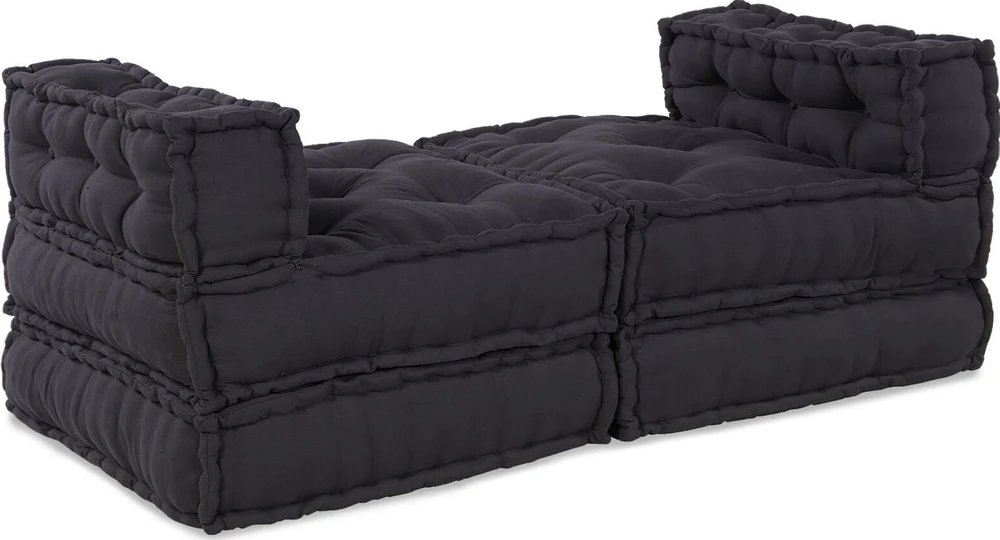 Modulinė sofa 4 pcs Antracitas audinys