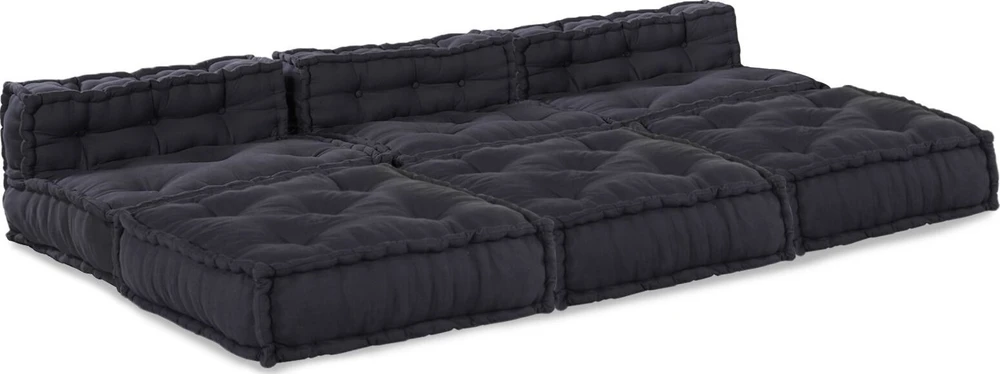 Modulinė sofa 4 pcs Antracitas audinys