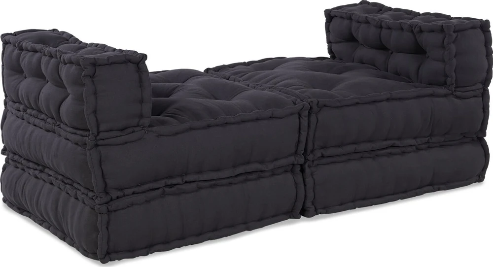 Modulinė sofa 4 pcs Antracitas audinys