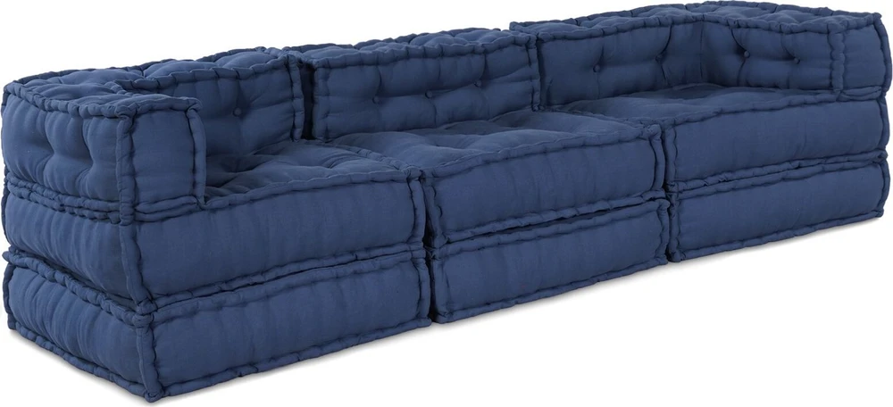 Modulinė sofa Audinys Indigo 210 x 70 x 56 cm