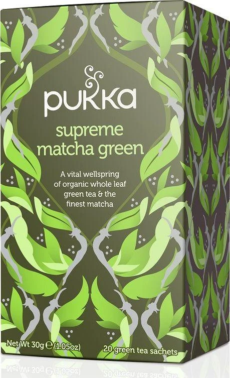 Pukka PUKKA_Herbata žalia su arbata Matcha 20 torebek 30g