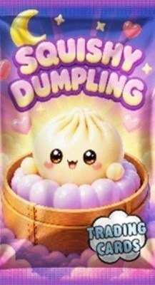 Pulio Kolekcionuojamos kortelės squishy dumpling maišelis display 20 vnt.