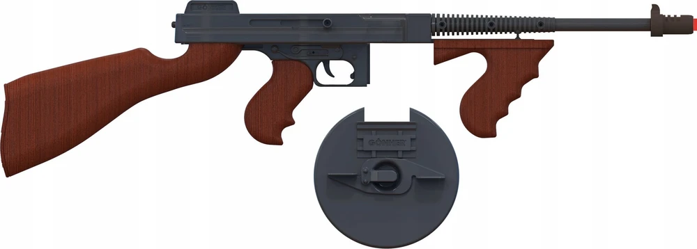„Pulio Metal“ gangsterio pistoletas, 8 šoviniai („Gonher“) (SUPAKUOTI KAIP DOVANĄ = 3.99 €)