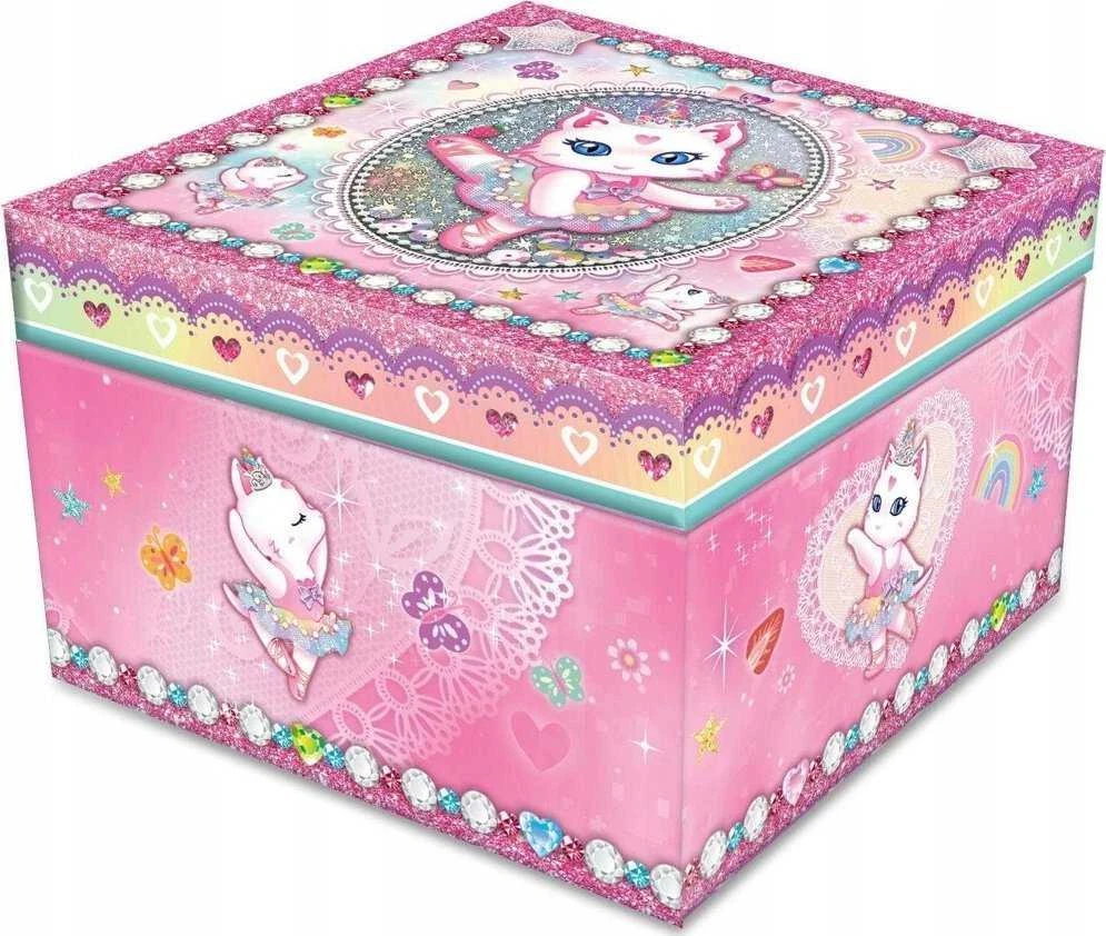 Pulio Pecoware klasikinė muzikinė dėžutė - balerina katė
