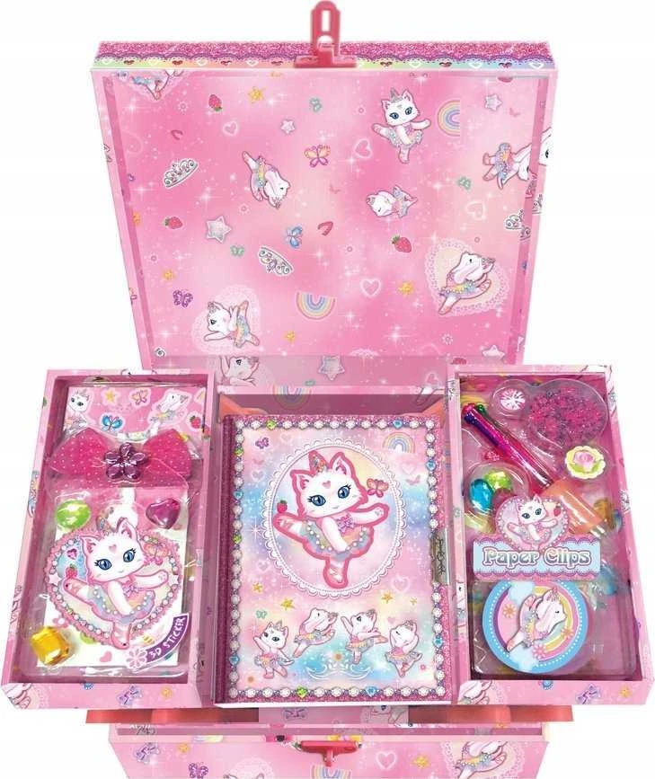 Pulio Pecoware PECOWARE rinkinys dėžutėje, lentynos, kačių baletas. 175BK 78173