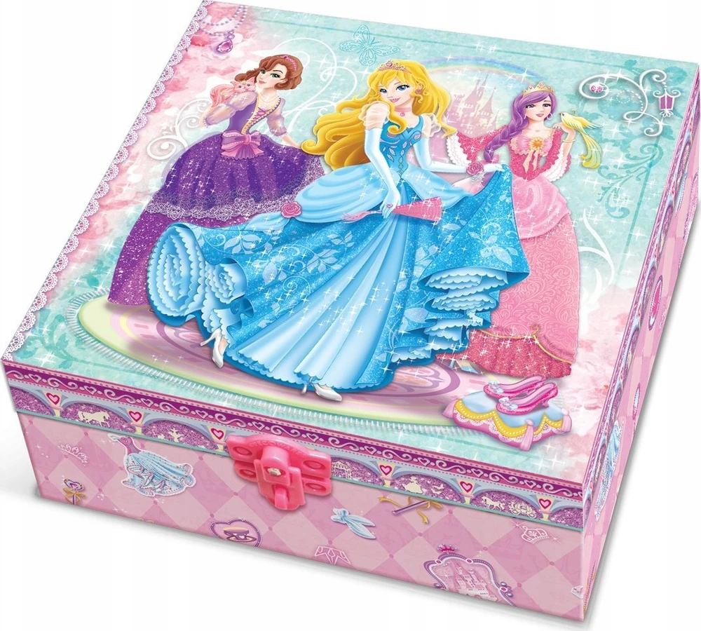 Pulio Pecoware Rinkinys dėžutėje su lentynomis - Princesė
