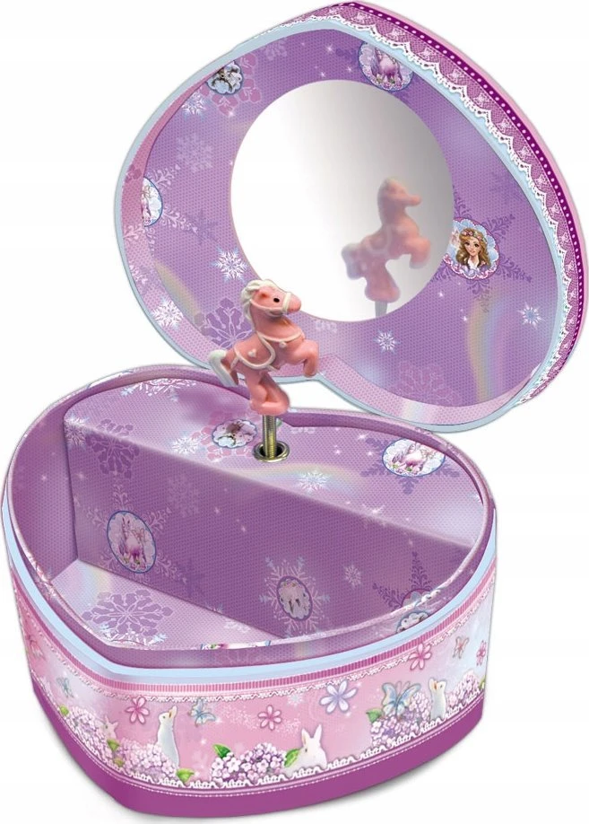 Pulio Pecoware širdies formos muzikos dėžutė - arklys