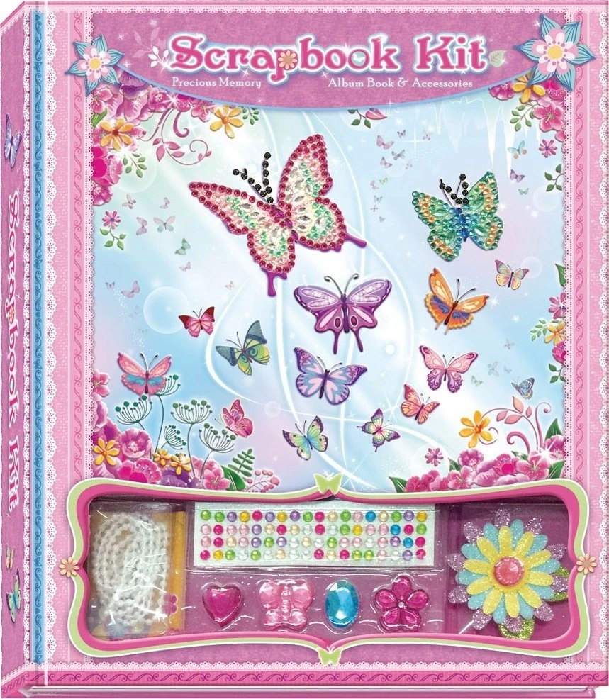 Pulio Scrapbook Pecoware dekoravimo rinkinys - Butterfly