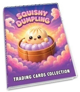 Pulio Squishy dumpling album do kolekcjonowania