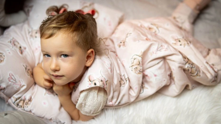 PULP BAMBOO Izoliuotas miegmaišis vaikams su kojelėmis - TOG 1.75 nuo 3 iki 5 metų - MICE